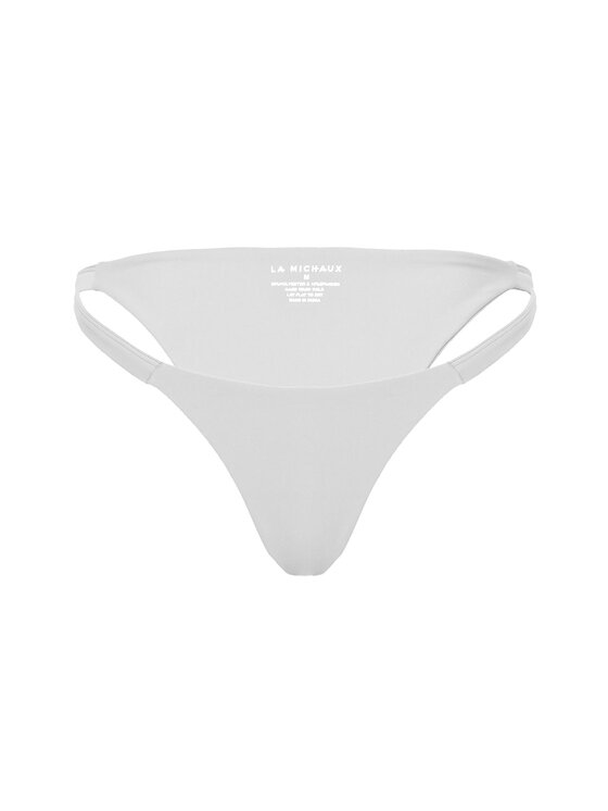 La Michaux La Michaux Dół od bikini FIERCE Biały