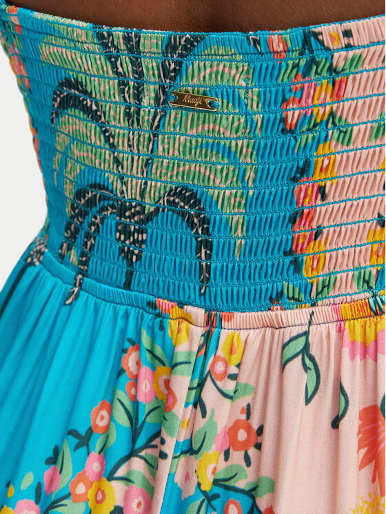 Maaji Maaji Letní šaty Isadora PT2123CLD009 Světle modrá Regular Fit