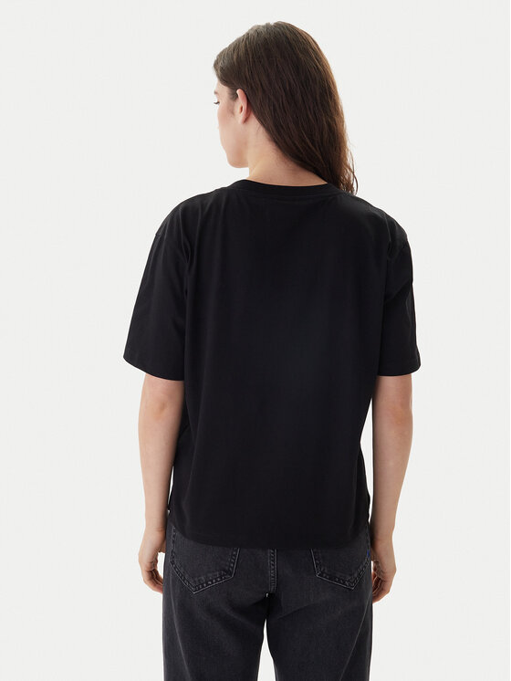 KARL LAGERFELD KARL LAGERFELD T-Shirt B1W17031 Czarny Relaxed Fit