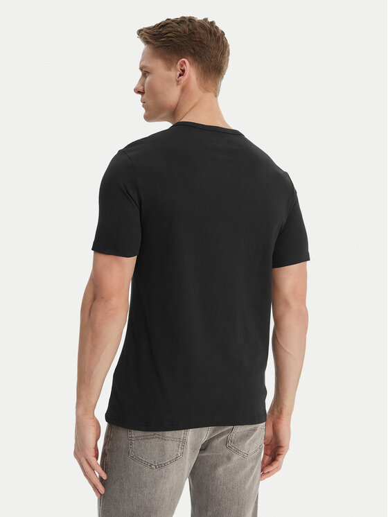 Tommy Hilfiger Tommy Hilfiger Комплект тениски UM0UM03865 Черен Regular Fit