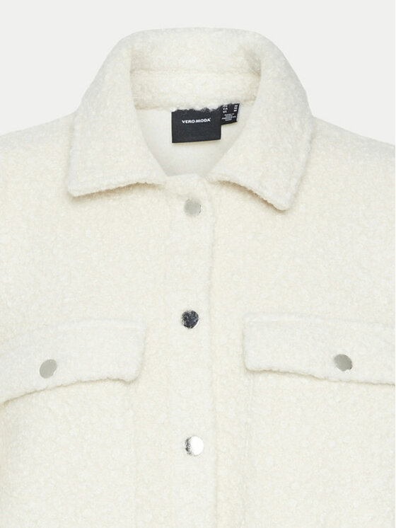 Vero Moda Vero Moda Hemdjacke Kerrymaple 10321467 Beige Regular Fit