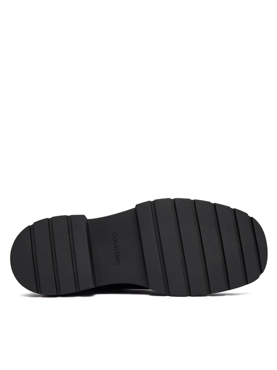 Calvin Klein Calvin Klein Kotníková obuv s elastickým prvkem YW0YW02072 Černá
