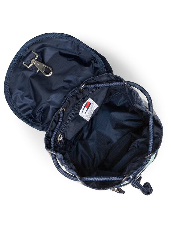 Tommy Jeans Rucksack Tjw Heritage Backpack Print AW0AW12410 Grau 