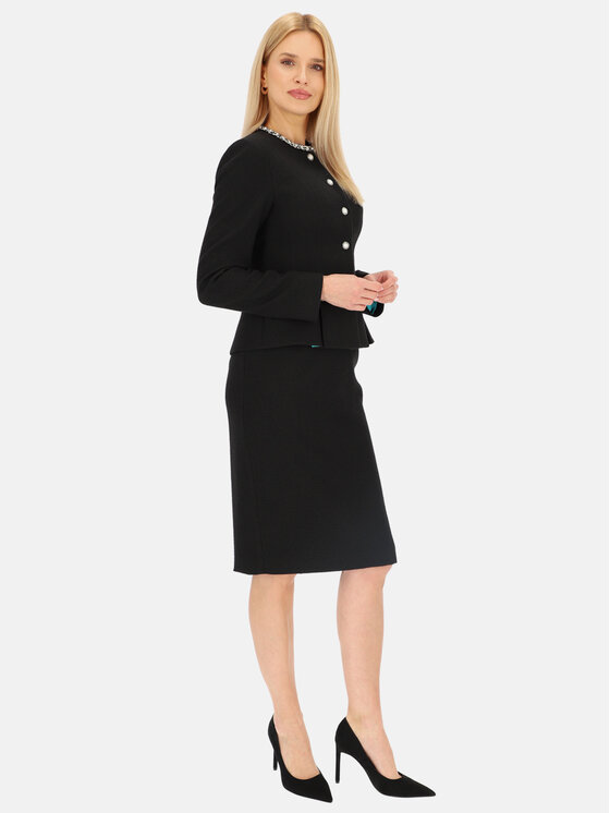 L’AF L’AF Marynarka Kori Czarny Slim Fit