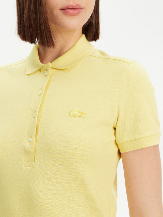 Lacoste Lacoste Поло PF5462 Жовтий Slim Fit