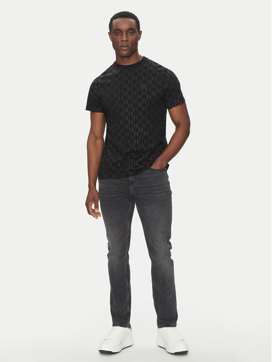 KARL LAGERFELD KARL LAGERFELD T-shirt 755074 552251 Crna Regular Fit