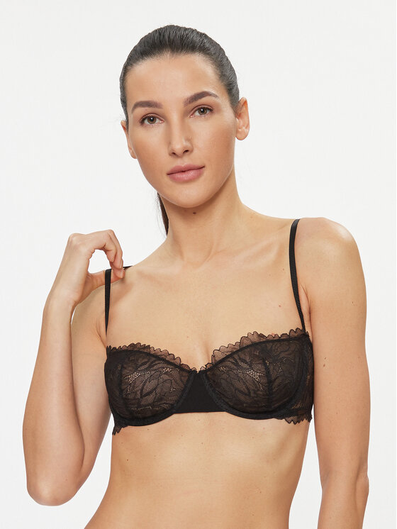 Calvin Klein Underwear Balconette krūšturis 000QF7351E Melns