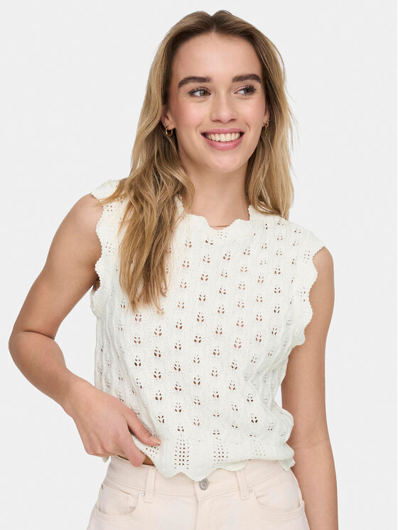 ONLY ONLY Palaidinė Luna 15291602 Écru Regular Fit