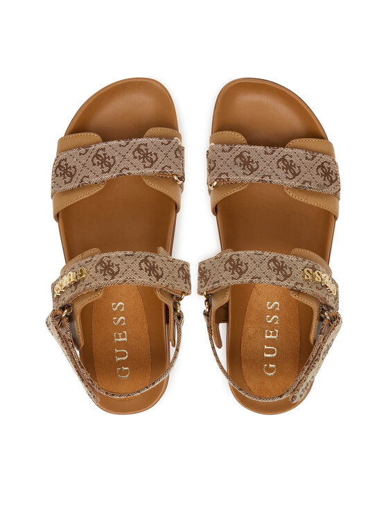 Guess Guess Sandały FLPZY2 FAL03 Brązowy
