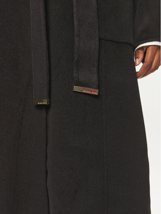 MICHAEL Michael Kors MICHAEL Michael Kors Płaszcz wełniany 77C5935M22 Czarny Regular Fit