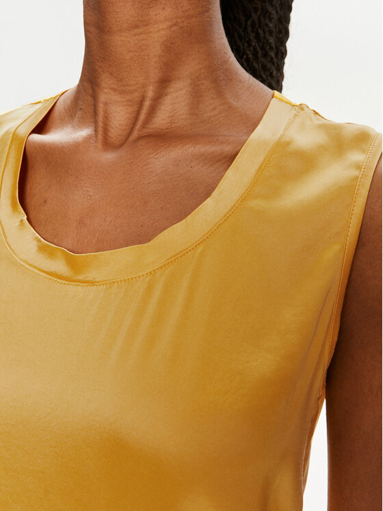 ViCOLO ViCOLO Bluse TB0038 Gelb Regular Fit