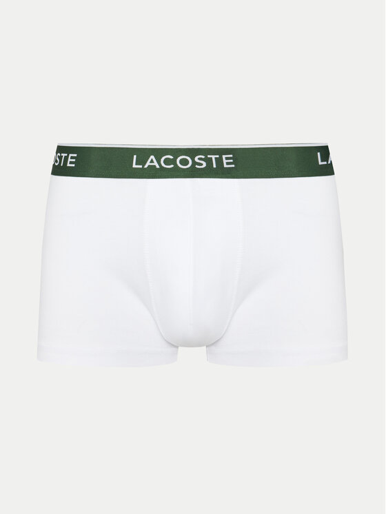 Lacoste Lacoste Set od 3 para bokserica 5H1300 Bijela