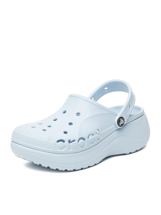 Crocs Crocs Şlapi C-BAYA PLATFORM CLOG 208186-4JQ Albastru