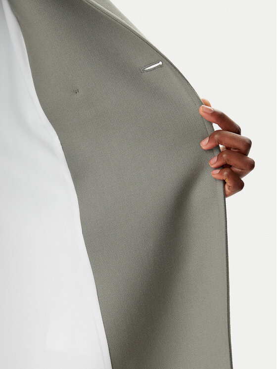 Patrizia Pepe Patrizia Pepe Παλτό μεταβατικό 8O0169/A5J1-S701 Γκρι Regular Fit