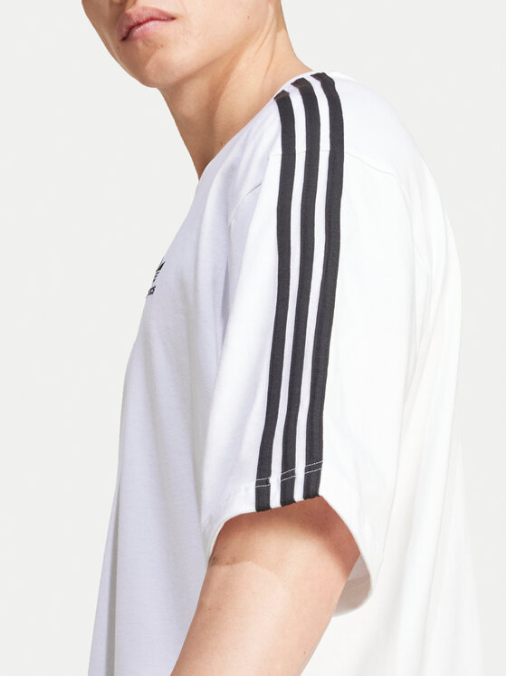 adidas adidas T-Shirt adicolor IZ2474 Bílá Oversize