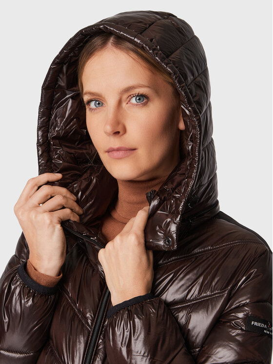 Giubbotto piumino 8746 Marrone Regular Fit