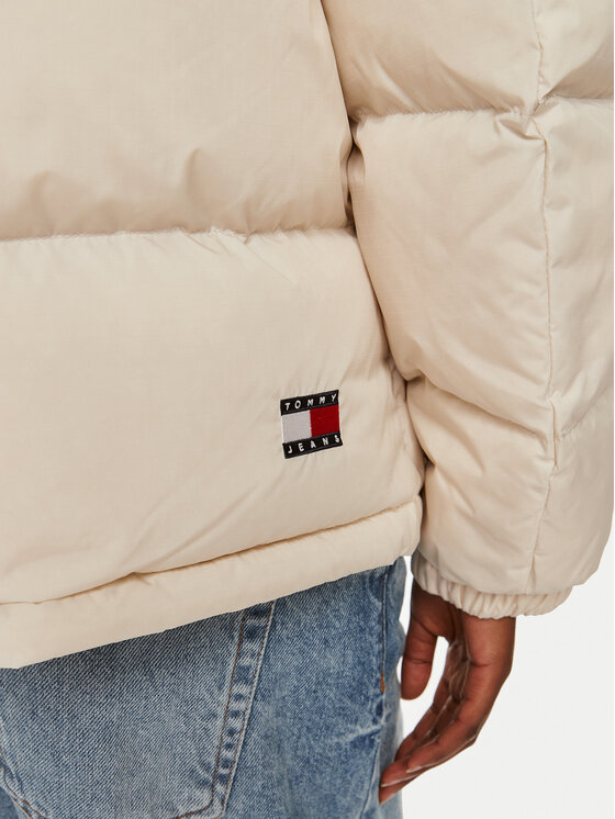 Tommy Jeans Tommy Jeans Pūkinė striukė Alaska DW0DW18610 Smėlio Regular Fit