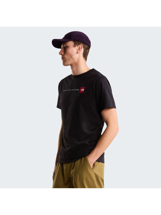 The North Face The North Face T-Shirt NSE Regular Tee Czarny Regular Fit