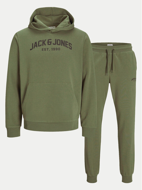 Jack&Jones Jack&Jones Dres Josh 12271632 Zielony Regular Fit