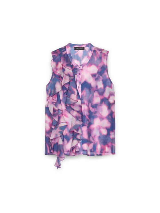 Fiorella Rubino Fiorella Rubino Top D251T000256N0Z4 Blu Slim Fit
