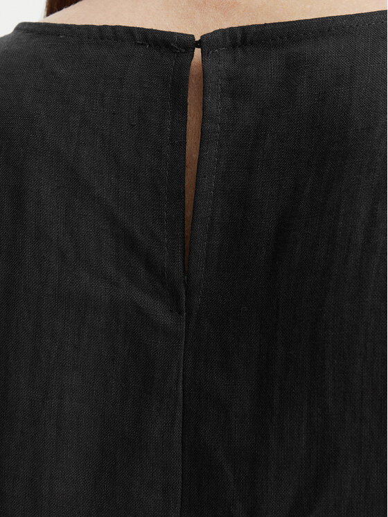 Marella Marella Sommerkleid Velo 2615221352 Schwarz Regular Fit