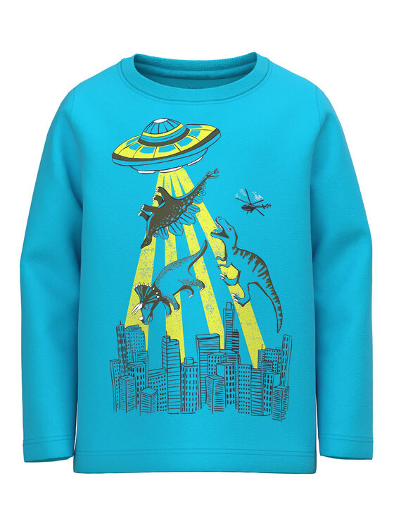 NAME IT NAME IT Μπλουζάκι 13218856 Μπλε Regular Fit