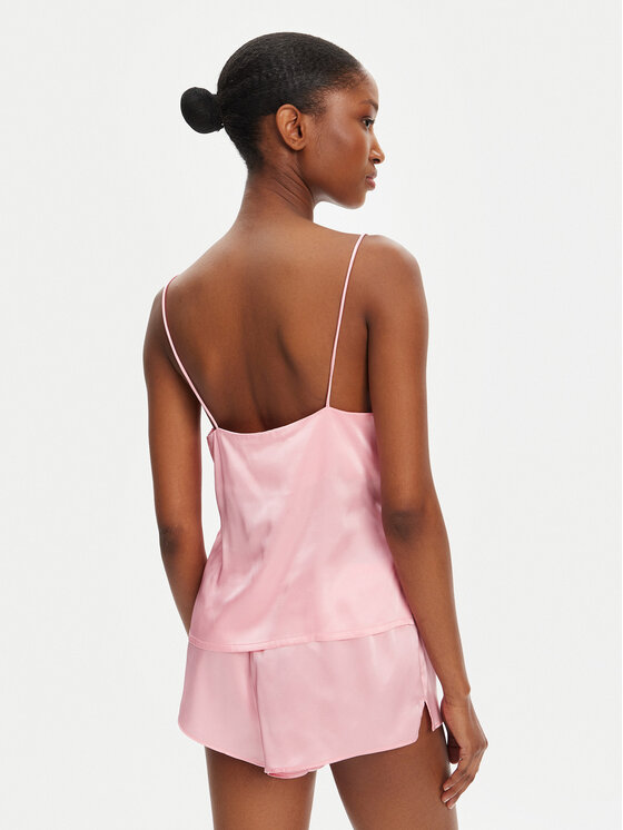 Juicy Couture Juicy Couture Koszulka piżamowa JCLCT125511 Różowy Regular Fit