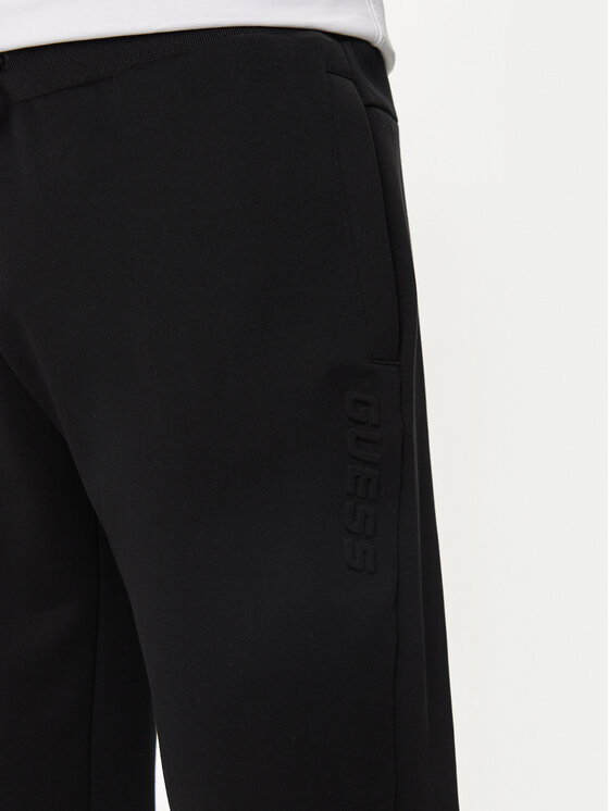 Guess Guess Спортивні штани Z4YB03 KC3D2 Чорний Regular Fit