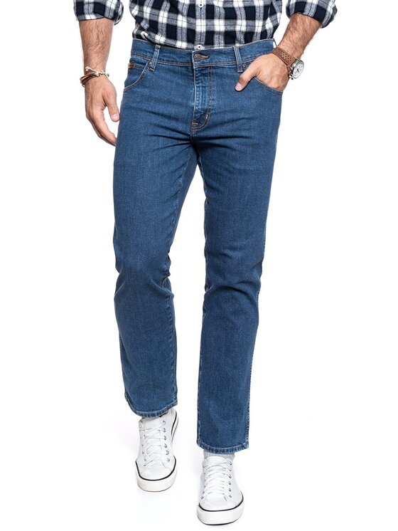 Wrangler Wrangler Jeansy TEXAS Niebieski Straight Fit