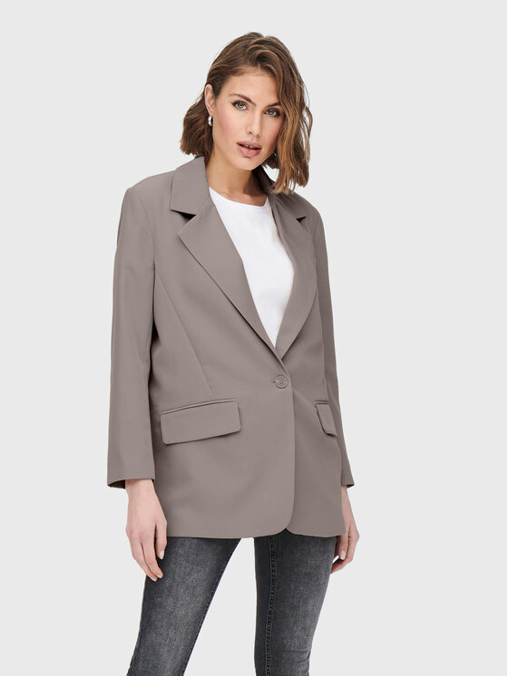 ONLY Sako Lana-Berry 15245698 Sivá Regular Fit