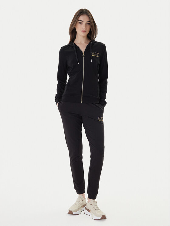 EA7 Emporio Armani EA7 Emporio Armani Pantaloni trening 8NTP66 TJ9RZ 1200 Negru Regular Fit