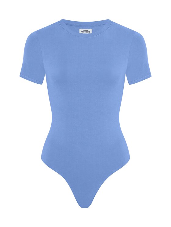 Style Republic Style Republic Body Shortsleeve Niebieski jasny Curvy Fit