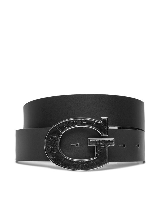 Guess Guess Pasek Męski BMGGDB P4435 Czarny