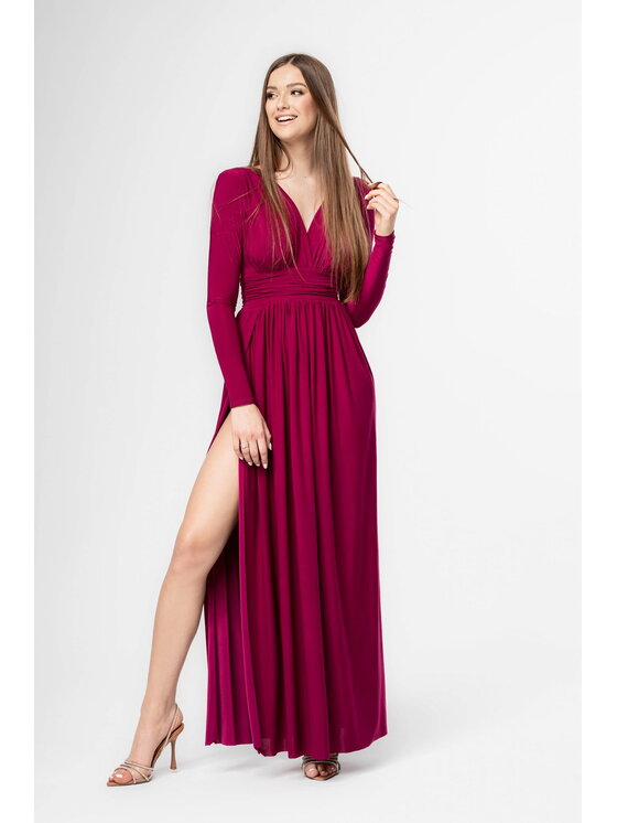 Aurora Aurora Sukienka Adelle fuksja Różowy Ladies Fit