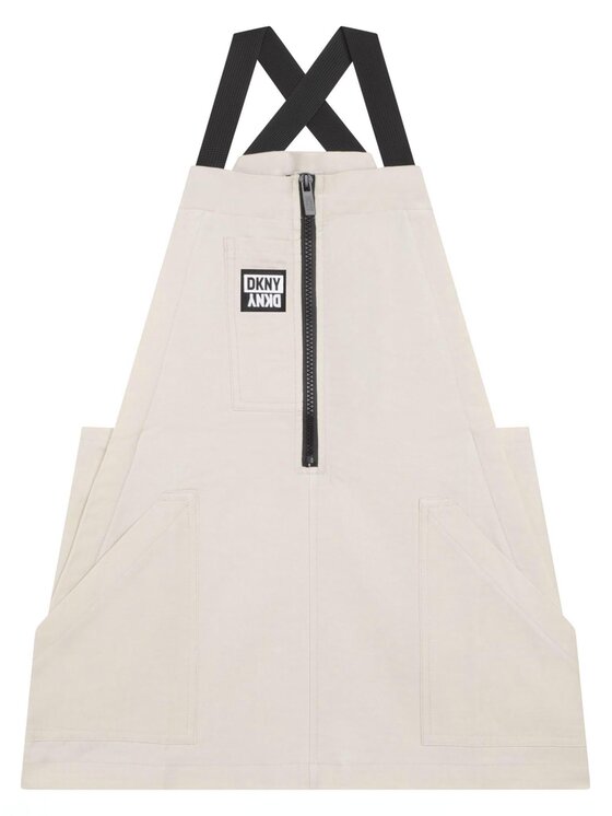 DKNY DKNY Vestito da giorno D32870 S Bianco Regular Fit