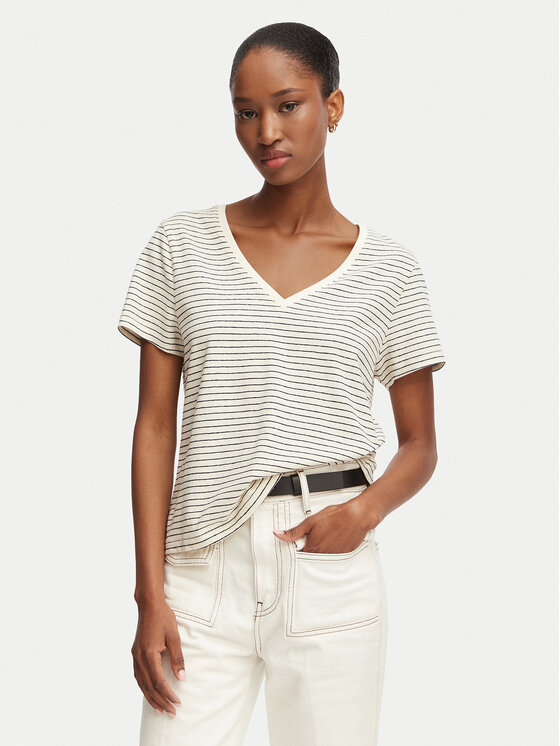 Tommy Hilfiger Tommy Hilfiger Póló WW0WW48704 Fehér Regular Fit