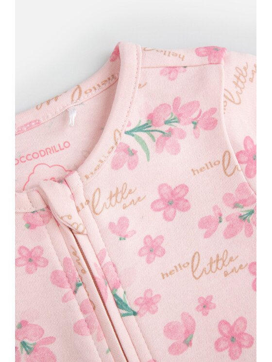 Coccodrillo Coccodrillo Pajac WC5404201USG-033 Różowy Regular Fit