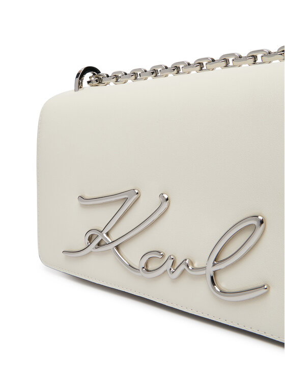 KARL LAGERFELD KARL LAGERFELD Ročna torba B1W30046 Bela