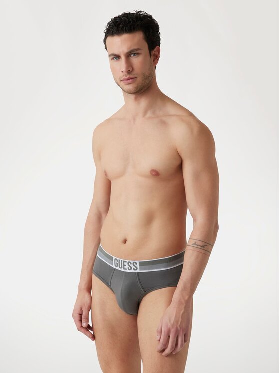 Guess Guess Komplet 2 par slipów 174831 Szary