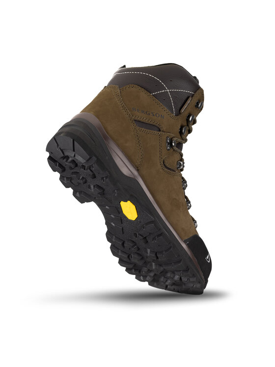 Bergson Bergson Trekkingi LHOTSE Mid STX Brązowy