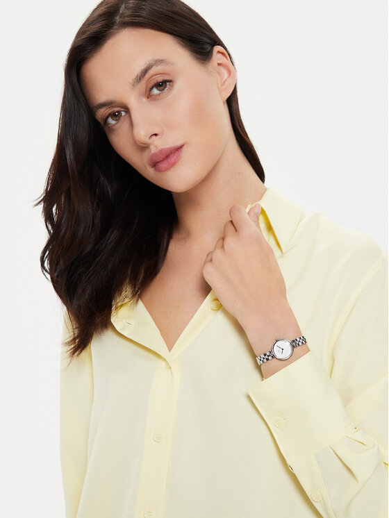 Daniel Wellington Daniel Wellington Zegarek Elan Lumine DW00100716 Srebrny