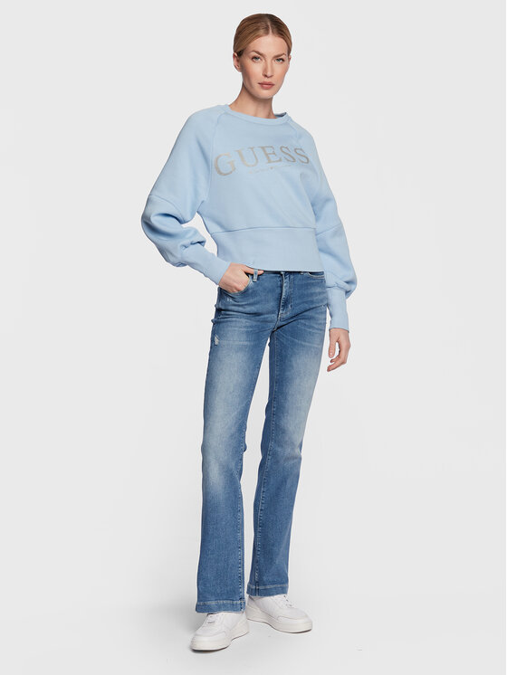 Felpa Agacia W3RQ11 KB683 Blu Regular Fit