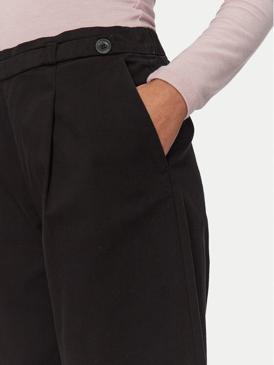ONLY ONLY Παντελόνι υφασμάτινο Stella 15338662 Μαύρο Wide Leg