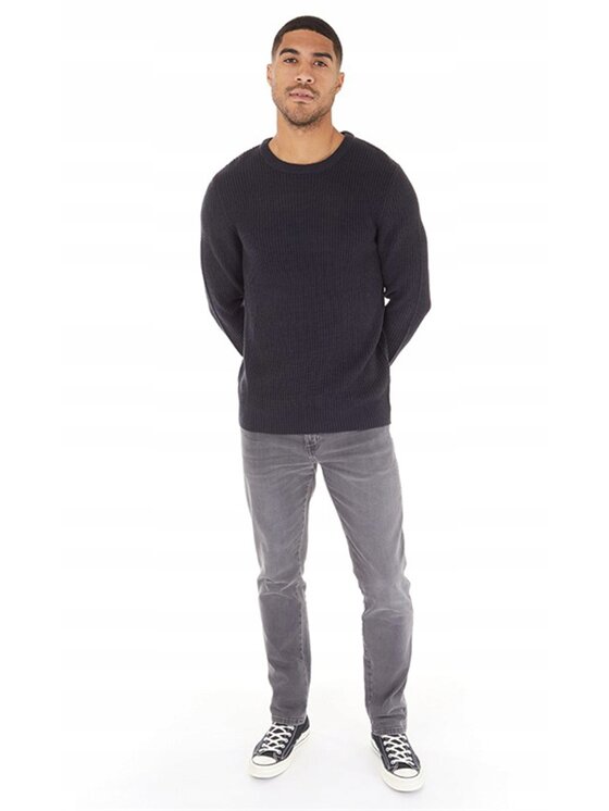 Wrangler Wrangler Jeansy Texas Slim Szary Slim Fit
