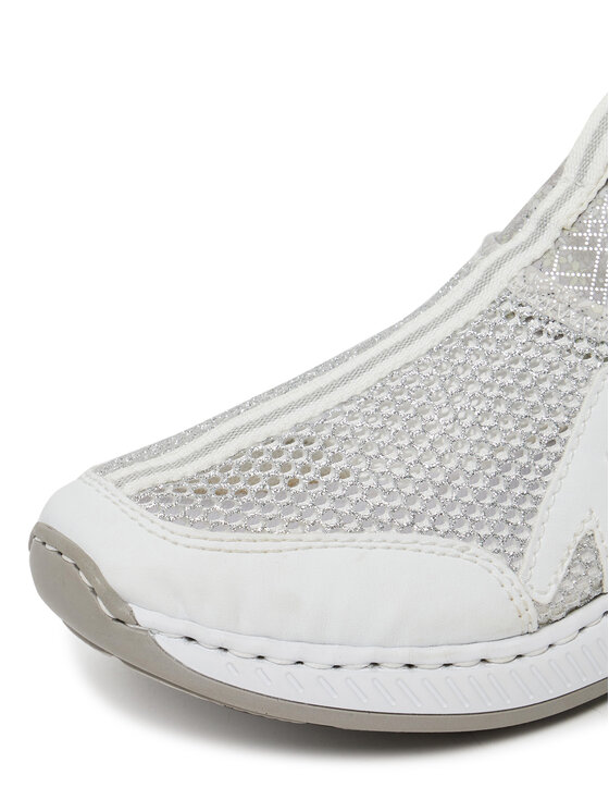 Rieker Rieker Sneakersy N5554-81 Biela