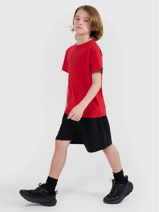 4F 4F Szorty 4FJWMM00TSHOM629-20S Czarny Regular Fit