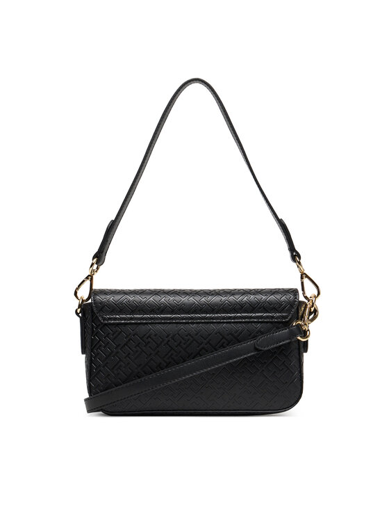 Tommy Hilfiger Tommy Hilfiger Сумка Th Icon Conv Crossover Mono AW0AW18002 Чорний