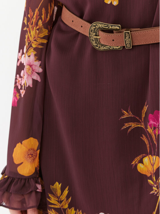 Guess Guess Vestito da giorno W3BK75 WDW52 Bordeaux Regular Fit