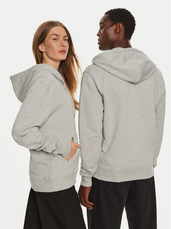 AMI PARIS AMI PARIS Felpa BFUSW 435730 Grigio Regular Fit