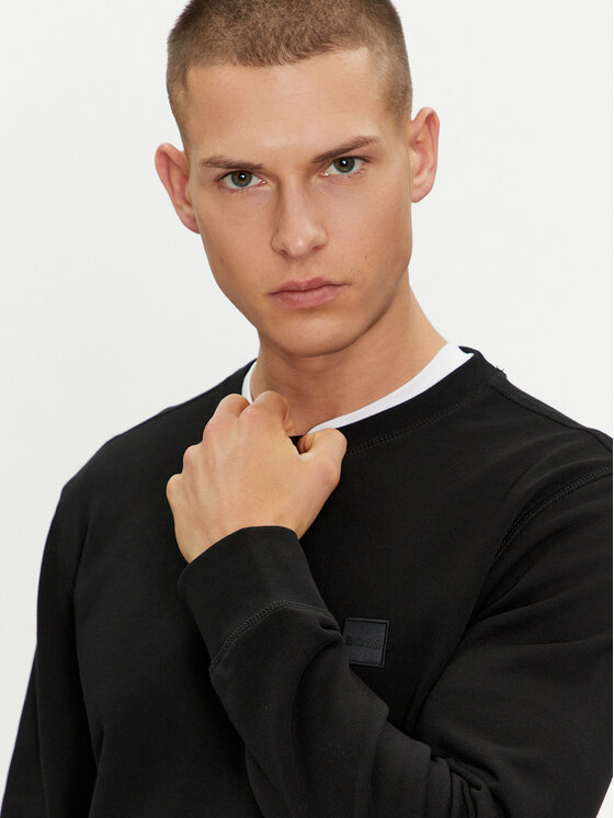 BOSS Boss Mikina Westart 50509323 Čierna Relaxed Fit